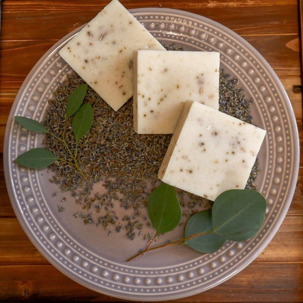 The Goat & The Bee Eucalyptus Lavender Goat's Milk Soap