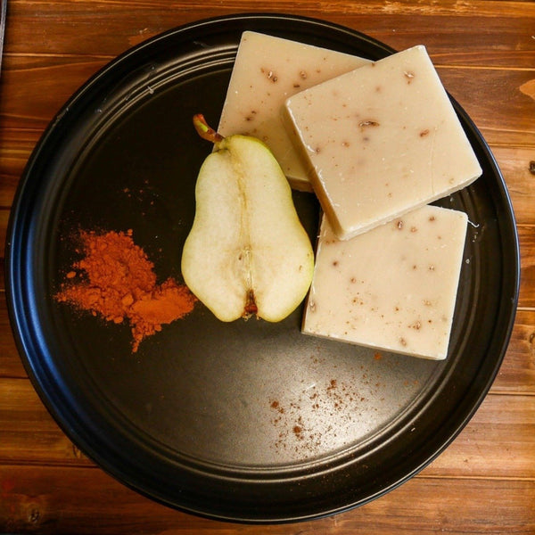 The Goat & The Bee Cinnapear Goat's Milk Soap